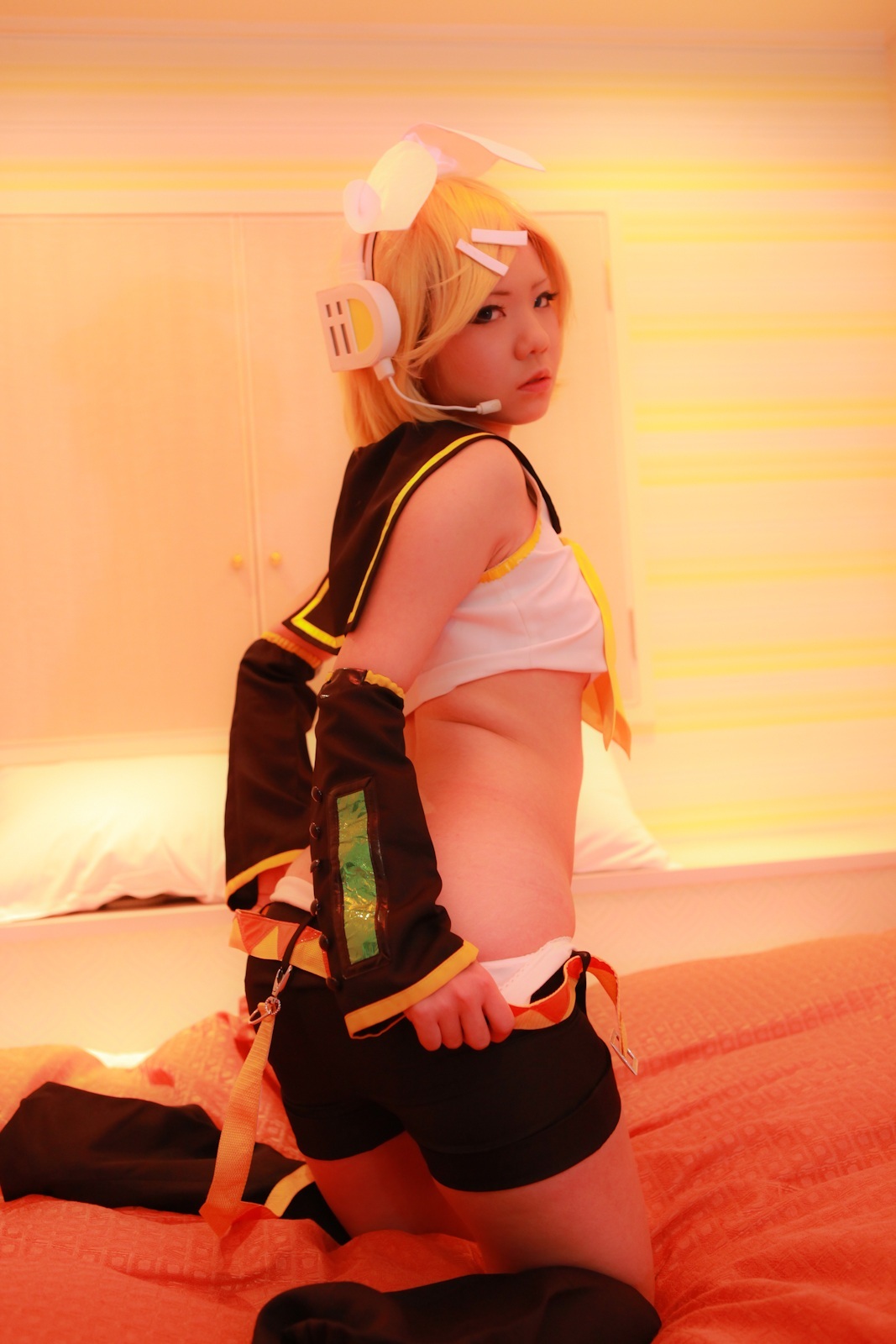 [Cosplay]  Vocaloid - Hot Kagamine Rin Naked